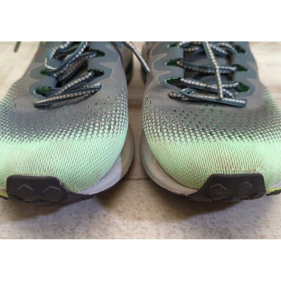✅Nike Air Zoom Structure 20 H2O Shield Womens 8.5 Running Shoe GREEN Dynamic Fit - Picture 13 of 15